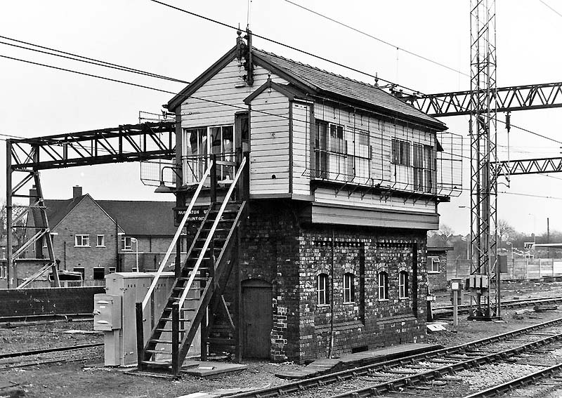 Nuneaton Up Sidings Shunting Frame on the east side of Nuneaton station between Siding 1 - in front of the signal box - and the Up Goods No 2 line