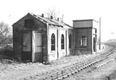 The derelict GW Branch Engine Shed adjacent to Alcester Junction