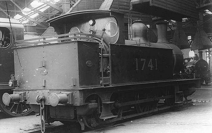 Bournville Shed - Midland Railway Johnson class 1 0-6-0T No 1741 ...