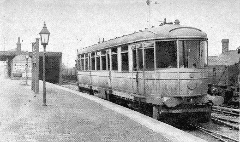 Railcar Experimental Prototypes The Daimler experimental railcar at