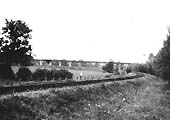 View along the Alcester Branch line towards the Edstone Aqueduct on Sunday 9th September 1928.