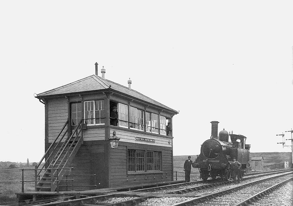Bearley North Junction box  just after the North Warwickshire line began operating goods traffic from Tyesley