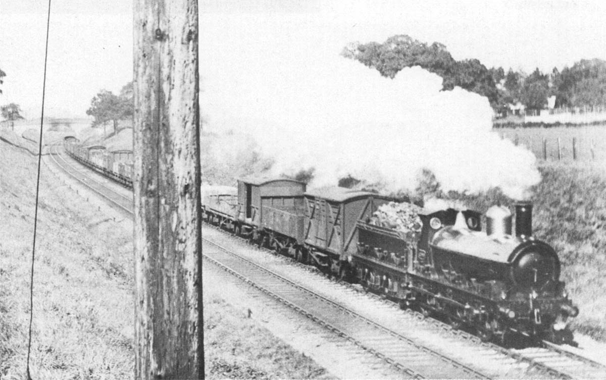 Photographed on the up line between Widney Manor and Bentley Heath on 28th September 1910