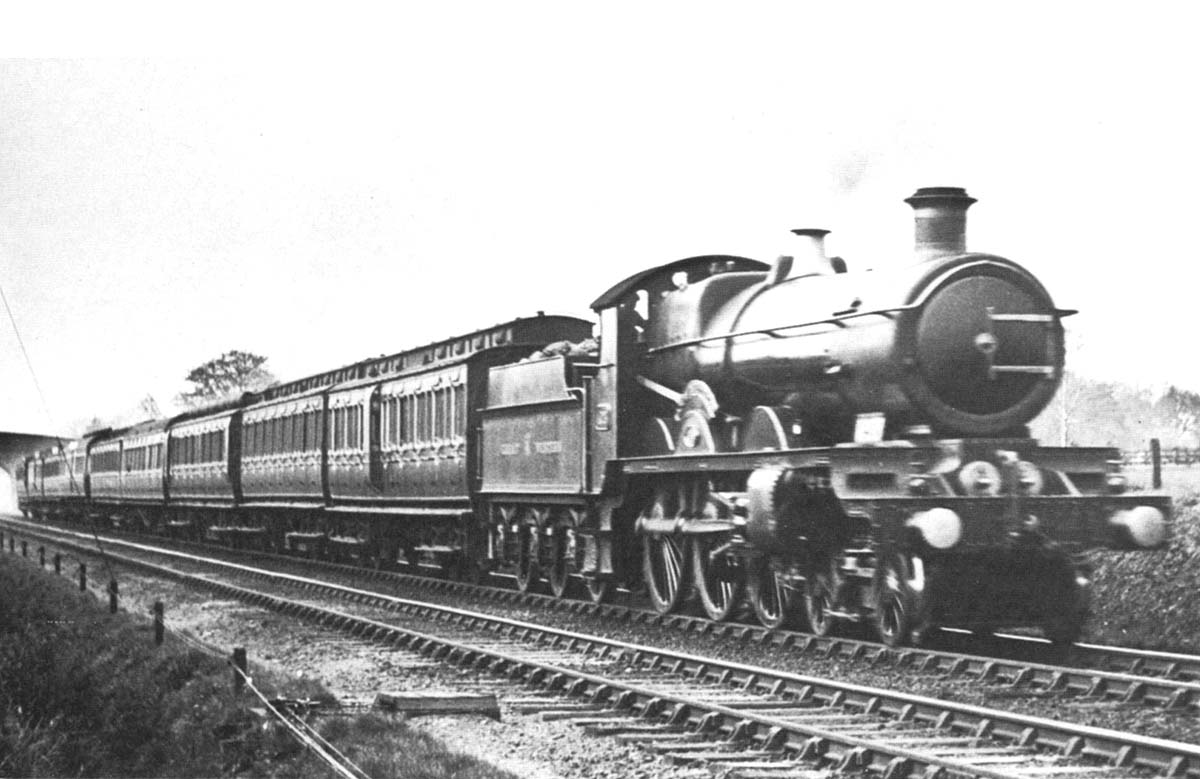 Bentley Heath Crossing: Great Western Railway 40xx or 'Star