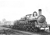 GWR 0-6-0 '388' class or �Armstrong Goods� No 397 at Bentley Heath with a �class J� three lamp headcode