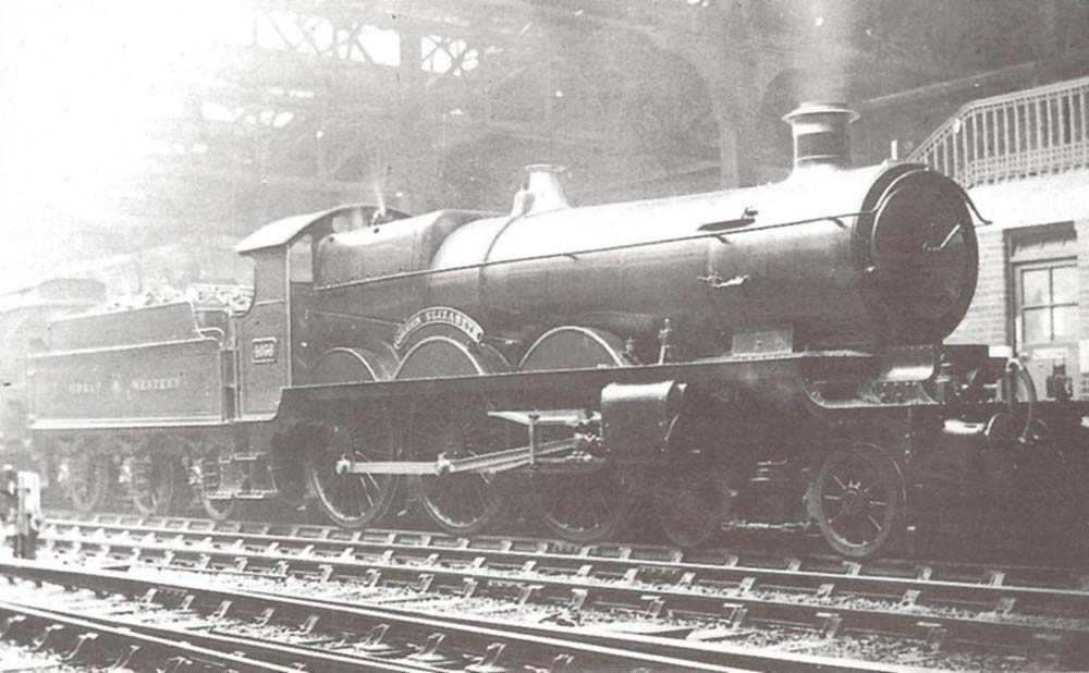 GWR 4-6-0 40xx (Star) class No. 4036 ‘Queen Elizabeth’ at Snow Hill platform No 7 with a two hour up express for Paddington