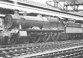GWR 4-6-0 No 2903 'Lady of Lyons' operating as the station pilot at Birmingham Snow Hill