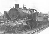 A double headed class �K� local freight passes through Snow Hill Station on the Down Main Line in the 1920s