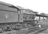 Ex-GWR 4-6-0 49xx class No 4949 'Packwood Hall' passes through Snow Hill station on 26th April 1964