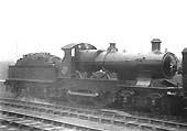 GWR 4-4-0 No 4120 'Atbara', the founder member of the Atbara class, is probably acting as station pilot when seen shunting stock at Snow Hill station