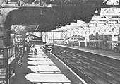 A view of a practically deserted Snow Hill station as a consequence of the rail strike by ASLEF members