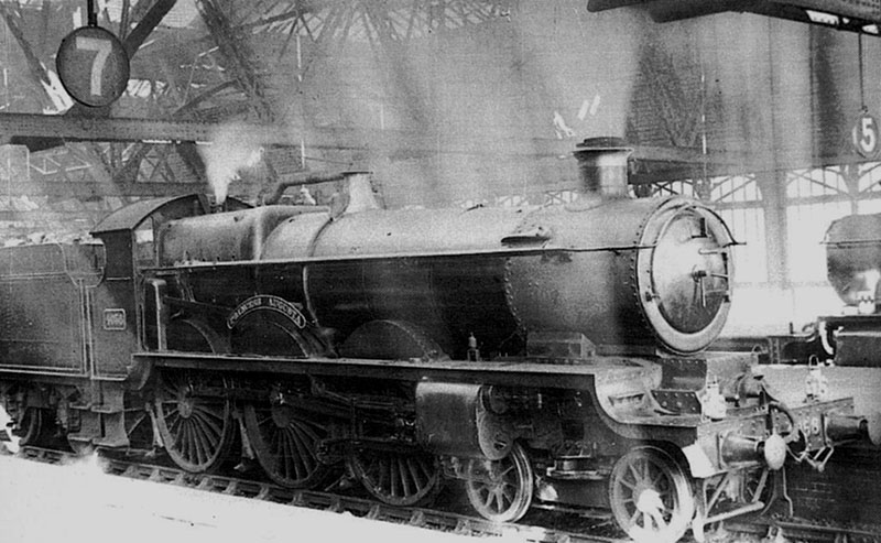 Great Western Railway 4-6-0 40xx Star class No 4058 'Princess Augusta' with express headcode