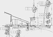 Official GWR Drawing of the signals for both the down platform line under the canopy and down main line