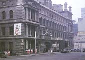 View of Snow Hill station's frontage seen on 20th November 1966 towards the end of its operational life