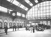 Another pre-World War One view of Snow Hill station's light and airy concourse with both First and Third Class ticket offices on the left