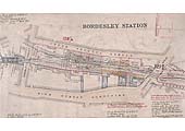 This Great Western Railway Land Survey Plan of Bordesley Station dates from 1878