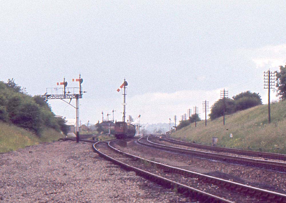 Close up showing the single line retained to run on t