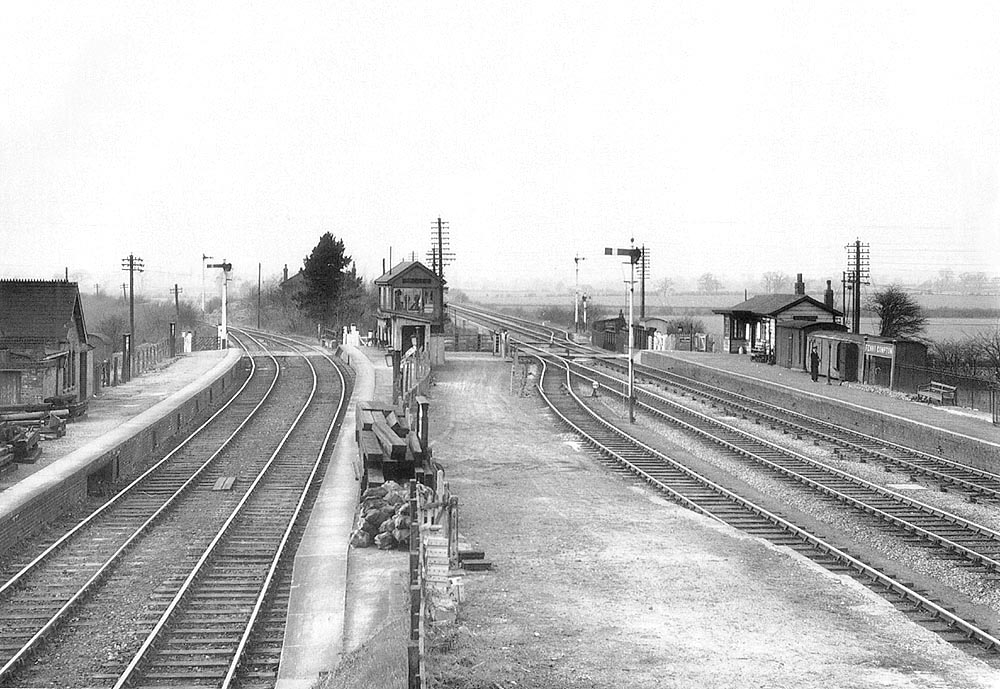 Looking north with the ex-SMJ lines to Stratford on the left and the ex-GWR lines to Leamington on the right