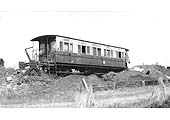 Ex-Bristol and Exeter (B&E) Railway coach converted to a Divisional Engineer's Inspection Saloon by the GWR