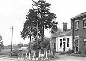 A 1956 view of Great Alne station now converted to serve as a Post Office and General Store