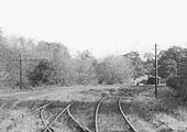 Close up of the goods yard showing the wooden gangers hut and the standard GWR  loading gauge