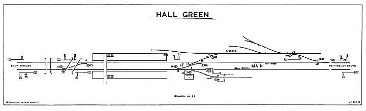 A photograph from the Great Western Railway magazine of May 1926 showing new cycles being stored on Hall Green station