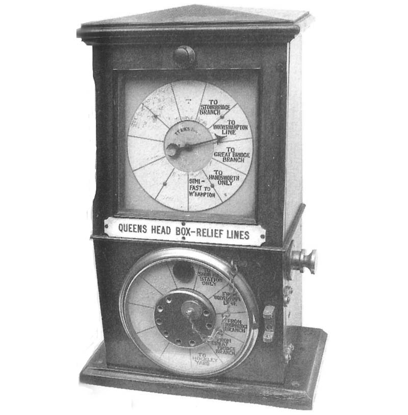 One of the Great Western Railway �Train Describer� instruments from Handsworth and Smethwick Signal Box
