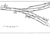 A low resolution version of the Signalling Diagram for Hatton North Signal Box, showing the post 3rd June 1901 track layout