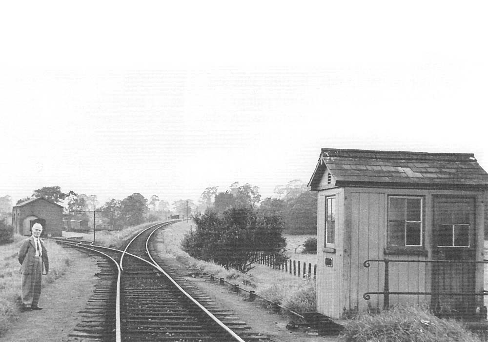 Henley-in-Arden's ground frame which was controlled by a train 'staff' allowing the train access to the yard