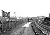 Looking along Platform One towards Snow Hill from the Wolverhampton end of the station