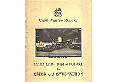 Booklet giving information on the GWR's new service of 'Railhead Distribution for Speed and Satisfaction'