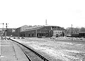 Looking towards the tunnels to Snow Hill and the old Outwards and Tranship shed used as a warehouse on the right