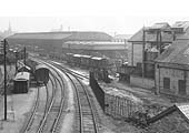 An official photograph of the Hockley Goods Outwards and Transfer Shed taken prior to the reconstruction work which started in 1938