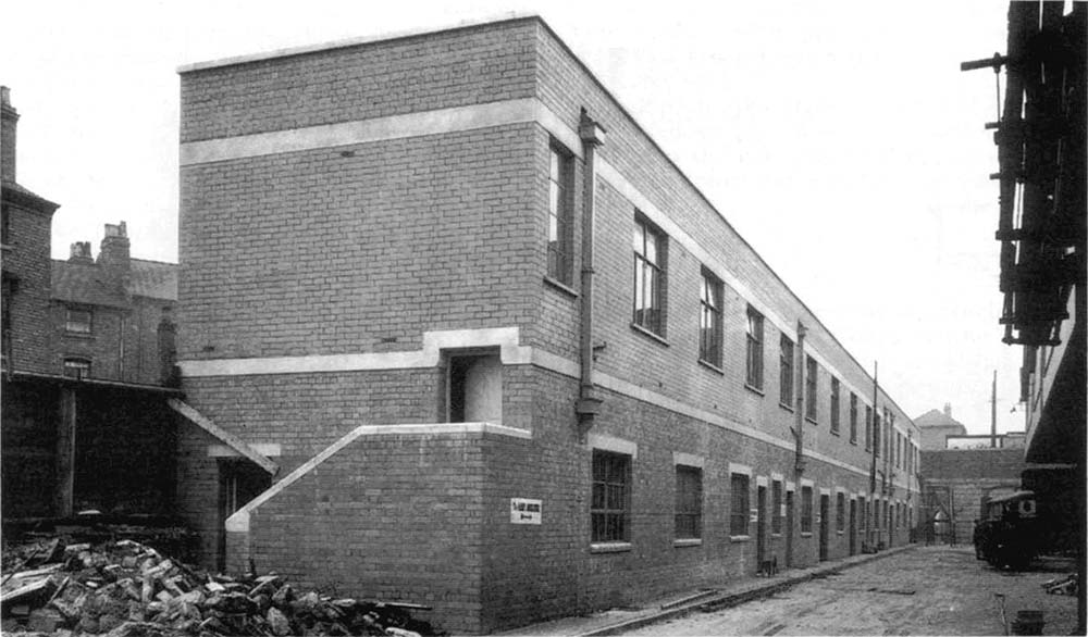 The new Amenities Block located in the north-west corner of the goods yard between 'Top' shed and Pitsfield Street