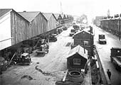 Looking south in the summer of 1940 in the direction of the offices and Snow Hill with Hockley North Gate in the foreground