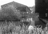 View of the now redundant Canal Wharf and Basin seen in 1967, the last year of Hockley's working life