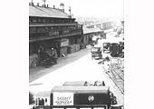 View of Hockley Goods Depot's main offices and the cartage area leading to the North Gate entrance
