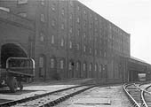 A last view of the Bottom shed and warehouse shortly before the  yard was to close to goods traffic forever