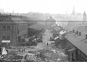A partially elevated view of Hockley's long boundary with Pitsford Street as seen on 11th July 1938