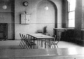 A 1967 internal view of the clerical dining room located on the top floor of Hockley's rebuilt main offices