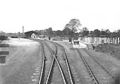 The replacement Goods Yard, constructed on the Birmingham Up side of the station, seen in May 1934
