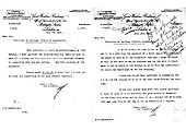 Two GWR internal letters from the Superintendent of the Line to Birmingham Division Superintendent about the provision of water in the carriage sidings at Leamington