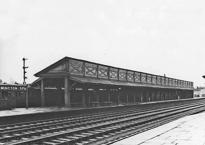  Another view of the island structure which formed the up platform and bay platform showing a local service standing in the bay
