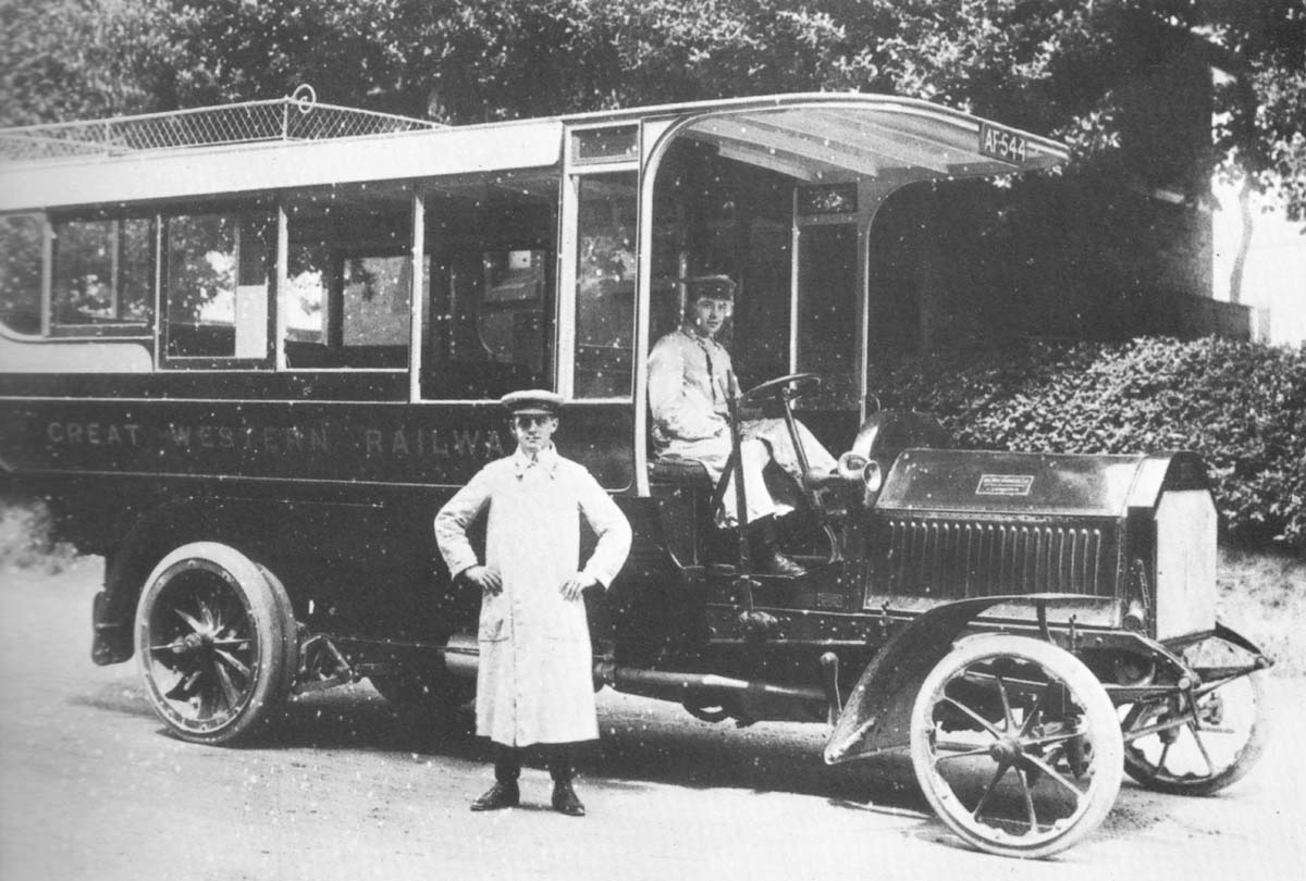 A Milnes Damiler 30hp chassis fitted observation car used in the first year on the Shakespeare Country tours from Leamington Spa