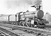 Ex-GWR 10xx Class 4-6-0 No 1017 'County of Hereford' departs from Leamington on 29th September 1951