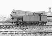 GWR 36xx Class 2-4-2T No 3610 stands 'cold' on the shed road one Sunday afternoon circa 1932