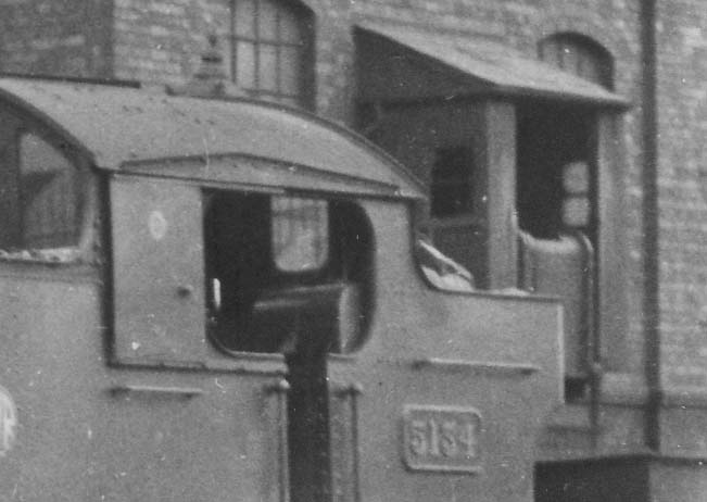 Close up showing the single tub coaling tipping mechanism which projected outwards from the coaling stage to over the locomotive's bunker or tender