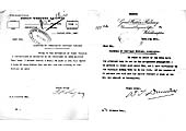 Two GWR internal letters sent in August 1911 to Mr SF Johnson (Birmingham Divisional Superintendant based at Snow Hill Station).