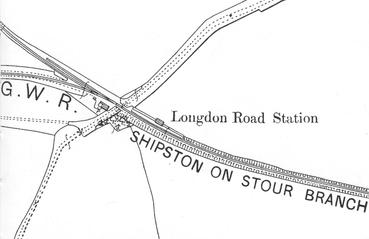 Location of Longdon Road Station