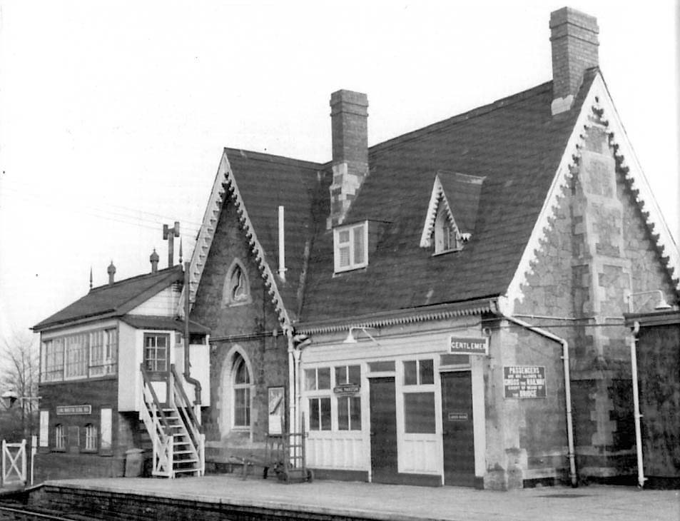 Long Marston Station Another 1950s view of Long Marston station